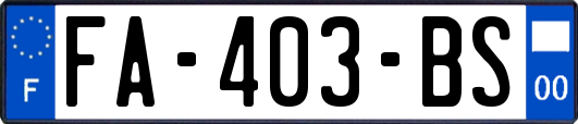 FA-403-BS