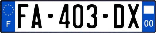 FA-403-DX