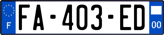 FA-403-ED