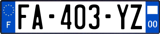 FA-403-YZ