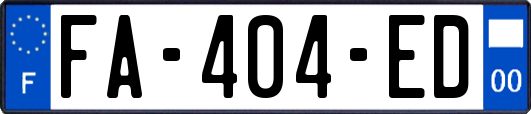 FA-404-ED