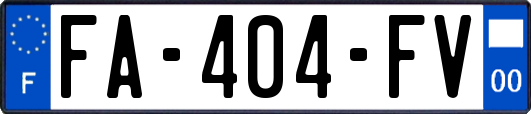 FA-404-FV