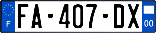 FA-407-DX