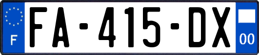 FA-415-DX