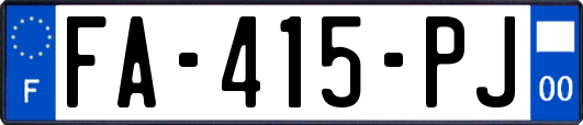 FA-415-PJ