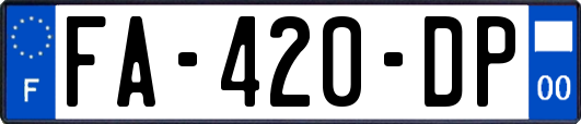 FA-420-DP