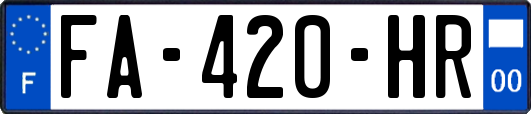 FA-420-HR