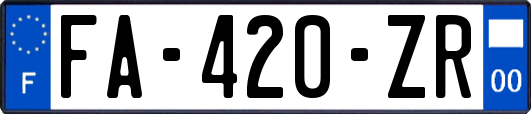 FA-420-ZR