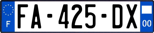 FA-425-DX