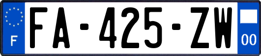 FA-425-ZW