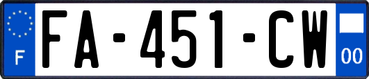 FA-451-CW