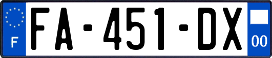 FA-451-DX