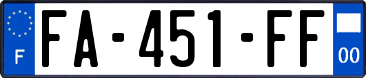FA-451-FF