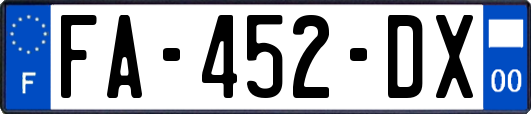 FA-452-DX