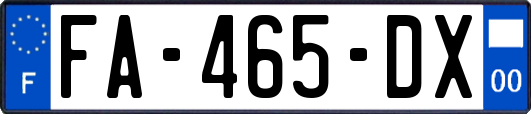 FA-465-DX