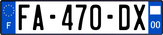 FA-470-DX