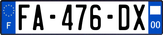 FA-476-DX