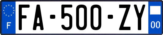 FA-500-ZY