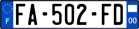 FA-502-FD