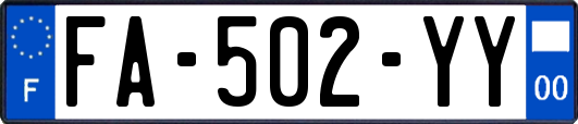 FA-502-YY