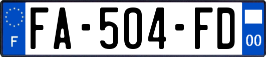FA-504-FD