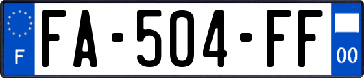 FA-504-FF
