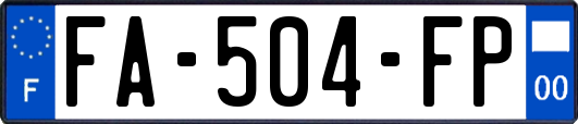FA-504-FP