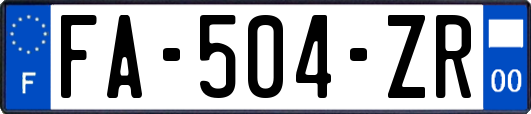 FA-504-ZR