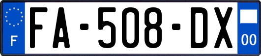 FA-508-DX
