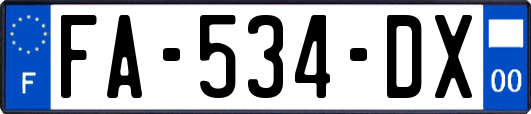FA-534-DX