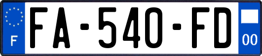 FA-540-FD