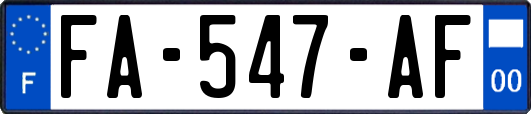 FA-547-AF