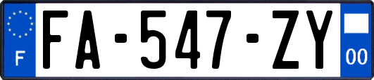 FA-547-ZY