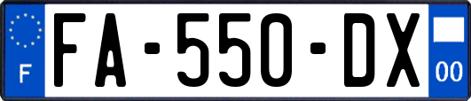 FA-550-DX