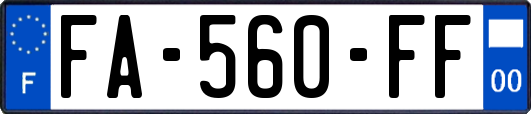 FA-560-FF