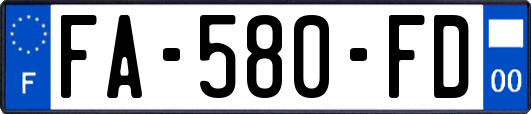 FA-580-FD