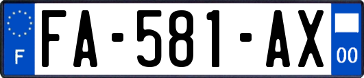 FA-581-AX