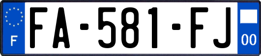 FA-581-FJ