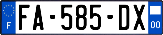 FA-585-DX