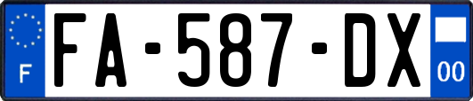 FA-587-DX