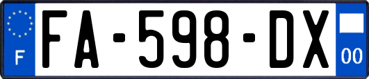 FA-598-DX