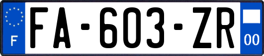 FA-603-ZR