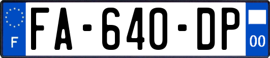 FA-640-DP