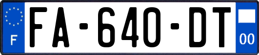 FA-640-DT
