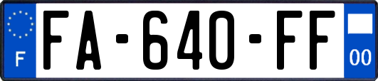 FA-640-FF