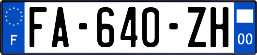 FA-640-ZH