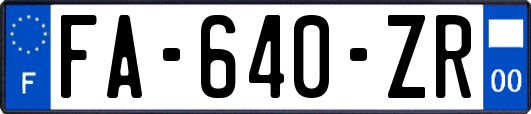 FA-640-ZR