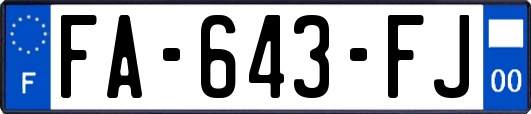 FA-643-FJ