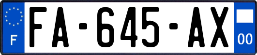 FA-645-AX