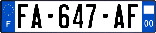 FA-647-AF